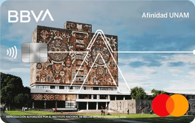 Tarjeta Afinidad UNAM BBVA