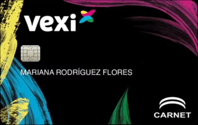 Tarjeta de Crédito Vexi Carnet