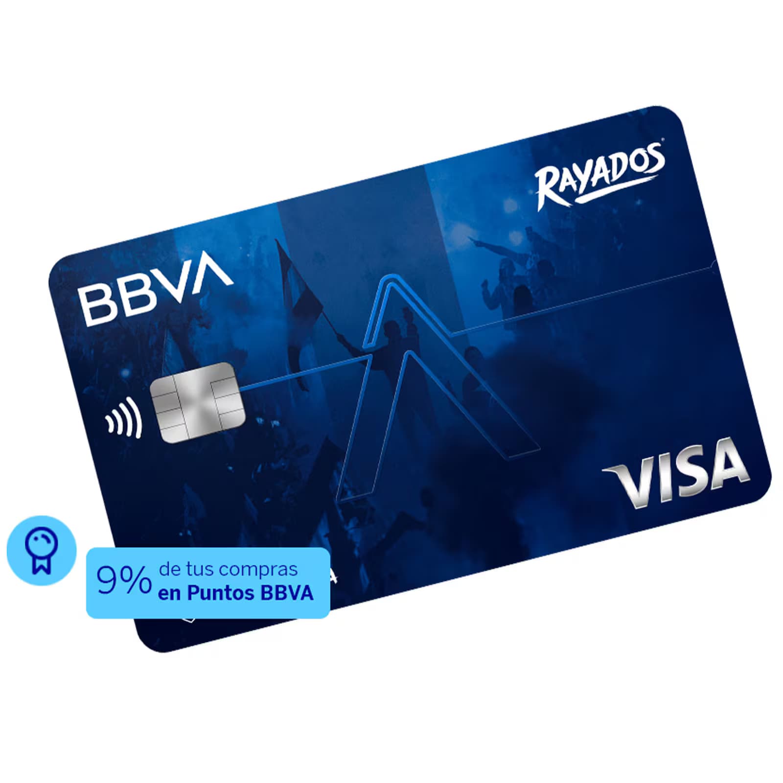 Tarjeta Rayados BBVA