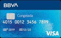 Tarjeta Congelada BBVA